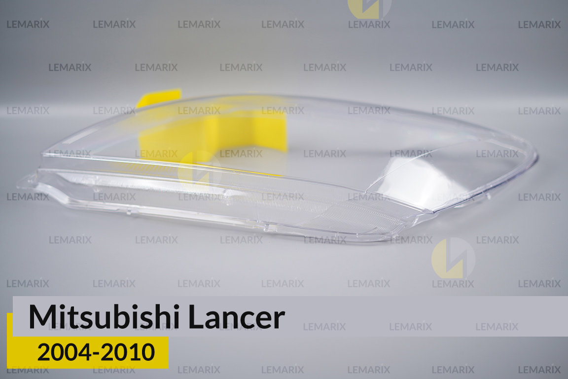 Скло фари Mitsubishi Lancer (2004-2010) ліве