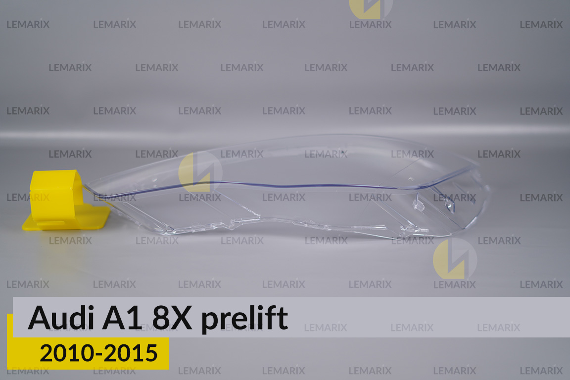 Скло фари Audi A1 8X (2010-2015) дорест ліве