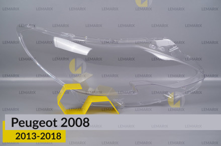 Скло фари Peugeot 2008 (2013-2018) праве