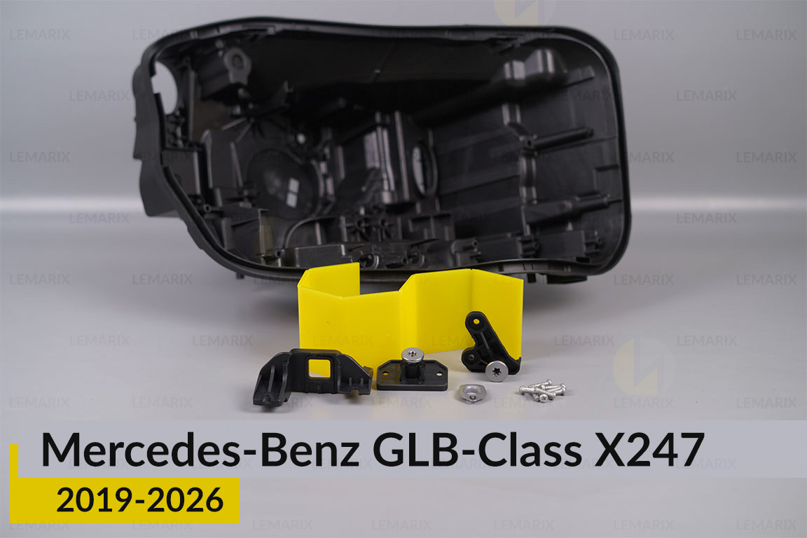 Ремкомплект кріплення корпуса фар Mercedes-Benz GLB-Class X247 (2019-2026) правий – 3 од.