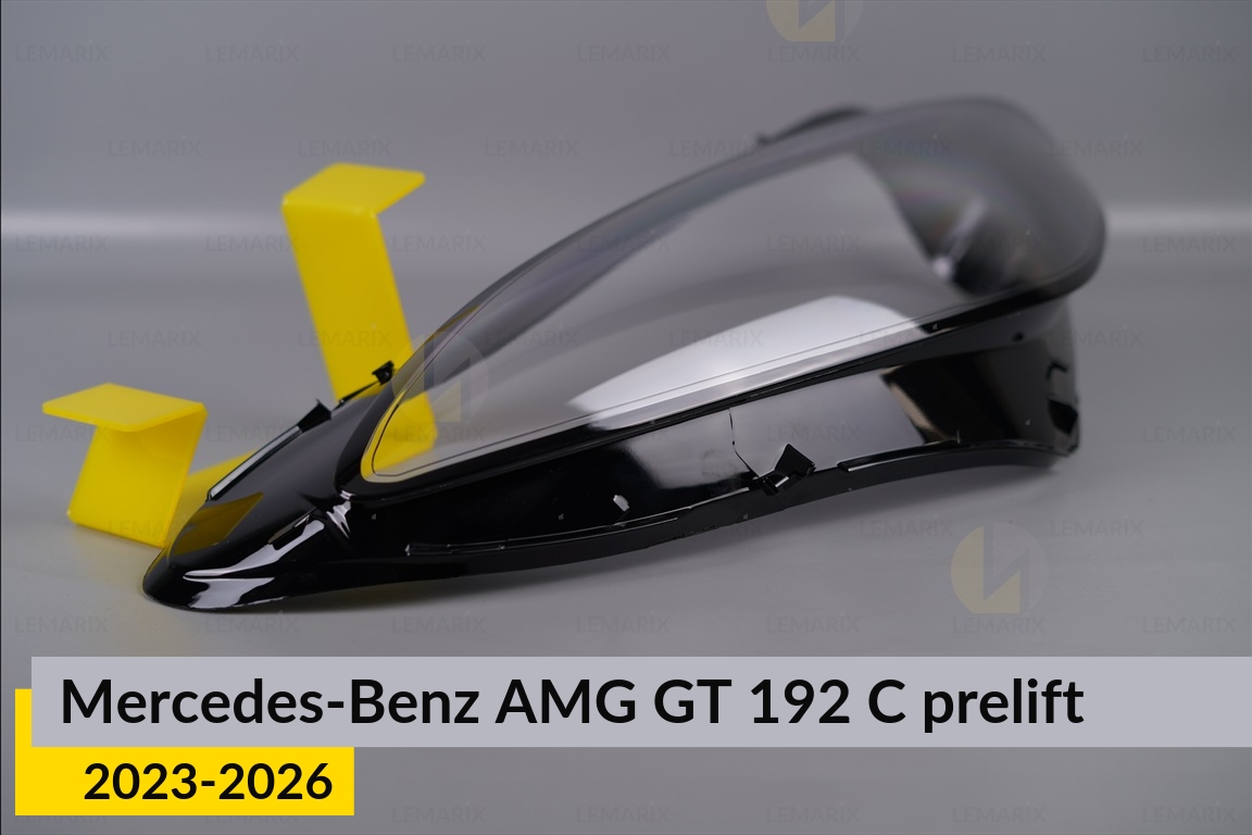 Стекло фары Mercedes-Benz AMG GT 192 C (2023-2026) дорестайлинг правое