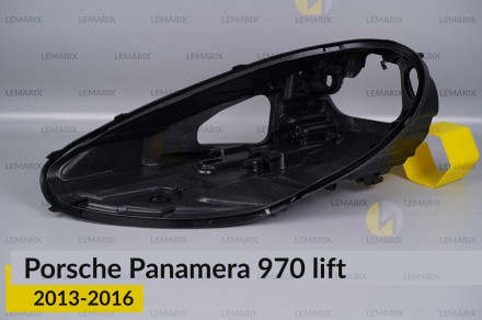 Корпус фары Porsche Panamera 970 (2013-2016) рест левый