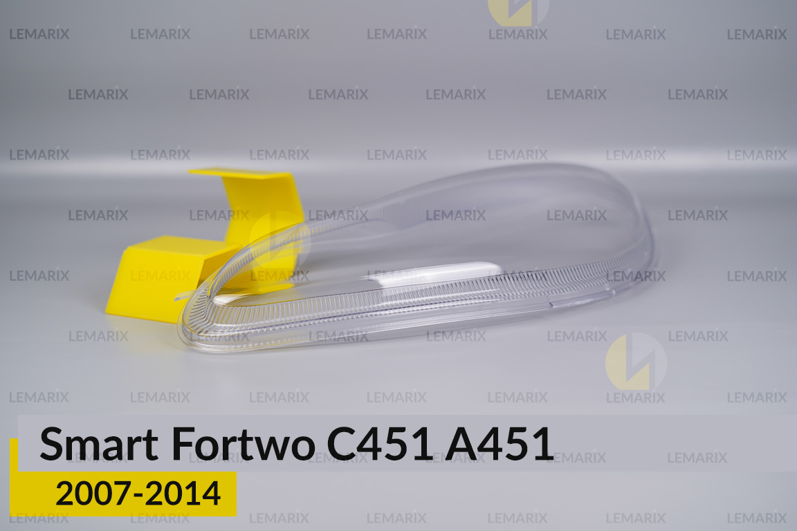 Скло фари Smart Fortwo C451 A451 (2007-2014) ліве