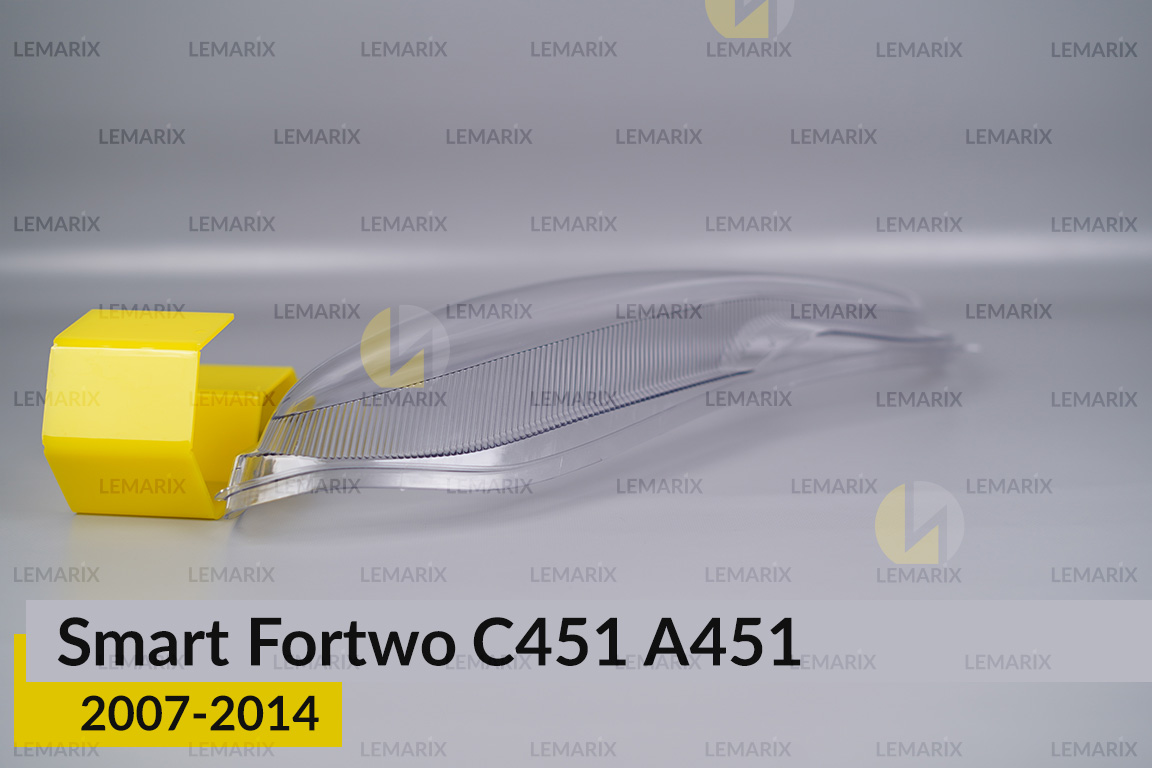 Скло фари Smart Fortwo C451 A451 (2007-2014) ліве
