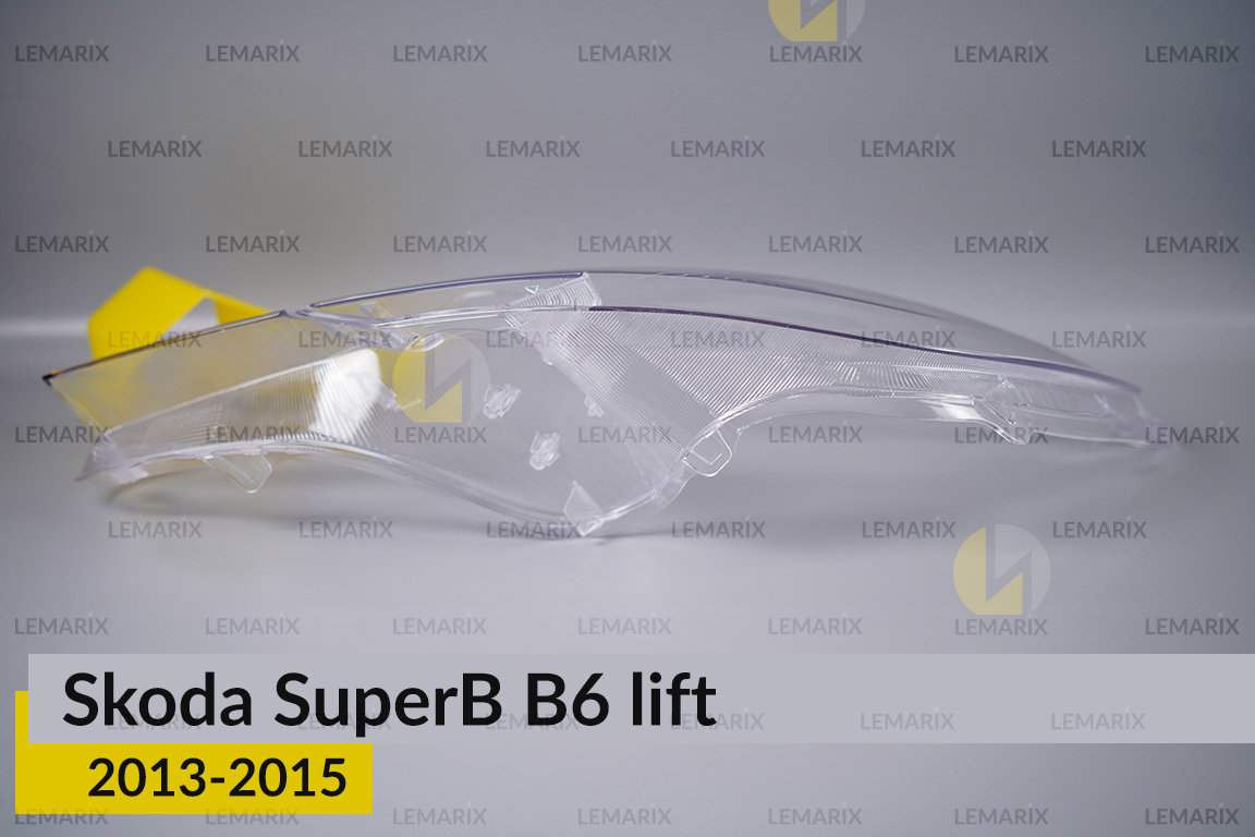 Скло фари Skoda SuperB B6 (2013-2015) рест ліве