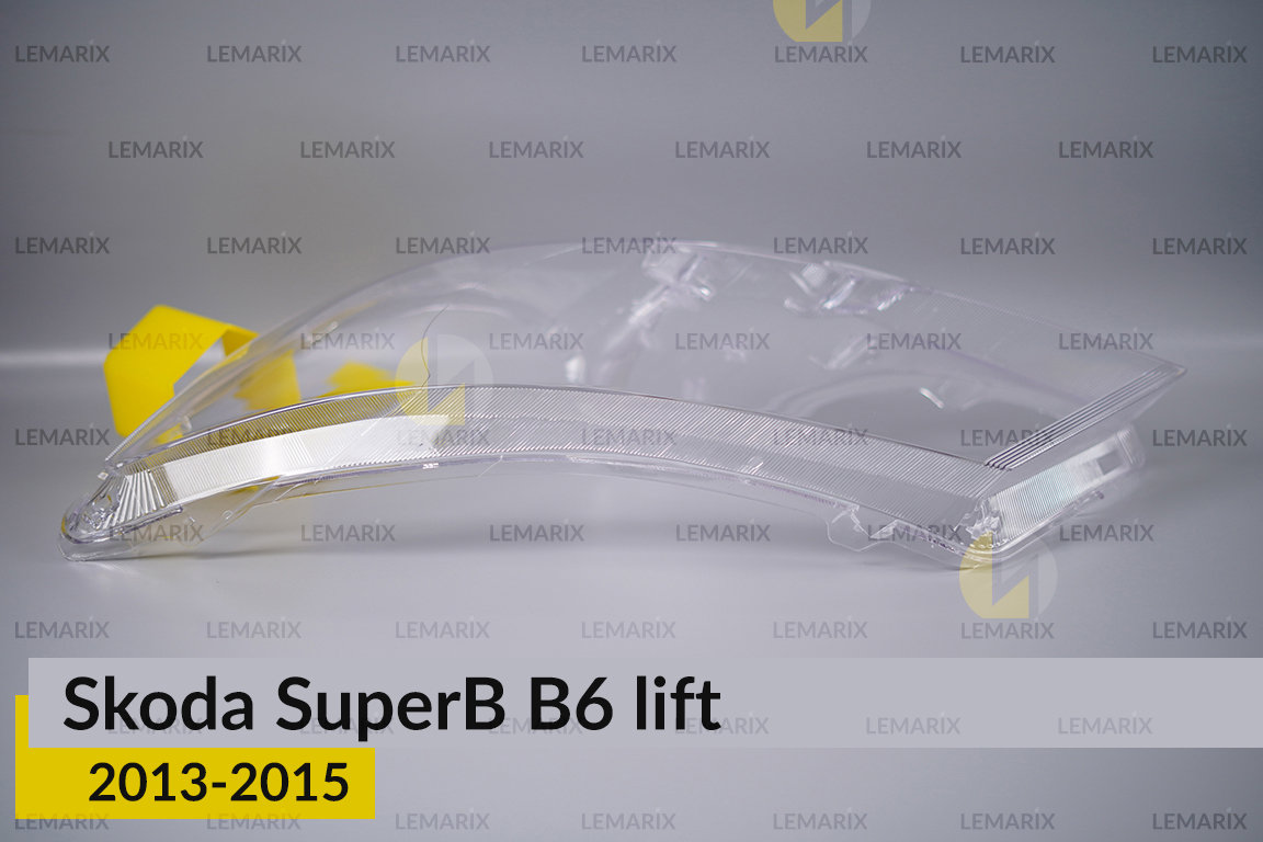 Скло фари Skoda SuperB B6 (2013-2015) рест ліве