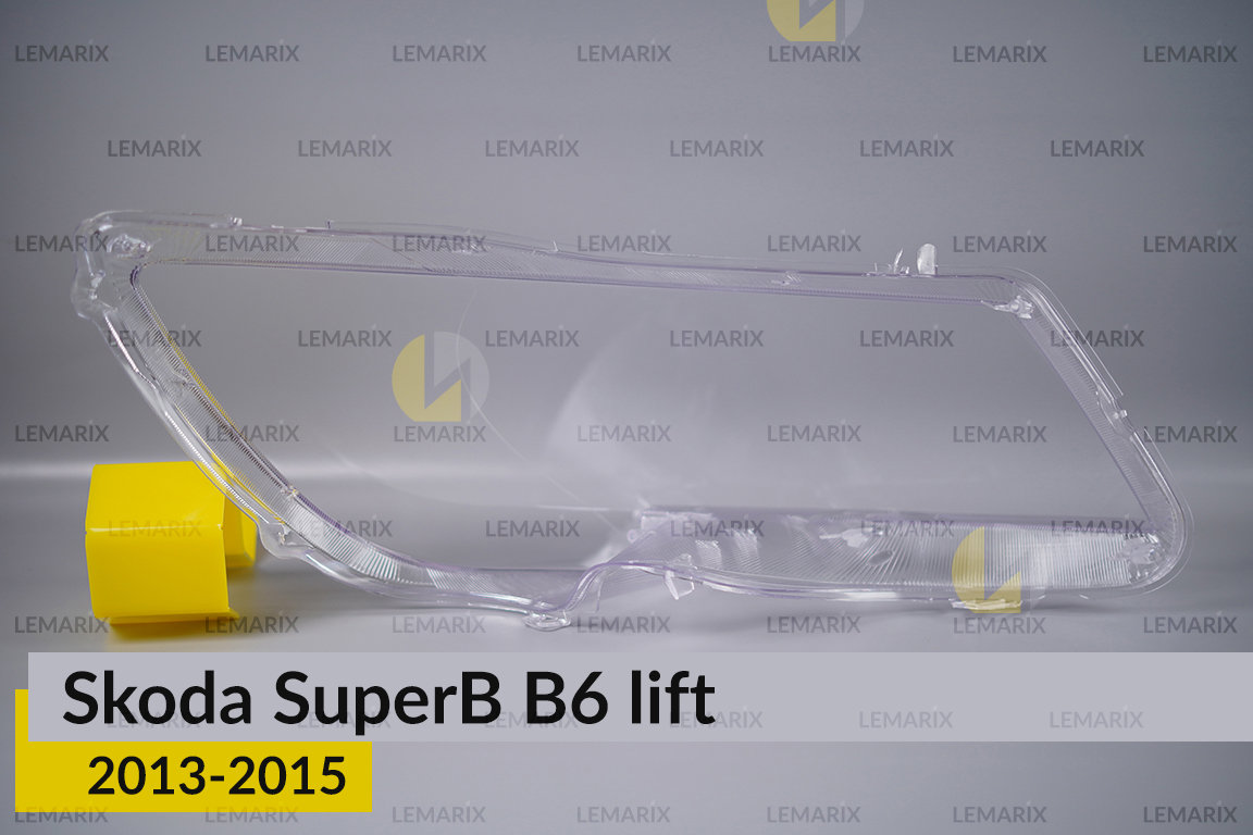 Скло фари Skoda SuperB B6 (2013-2015) рест ліве