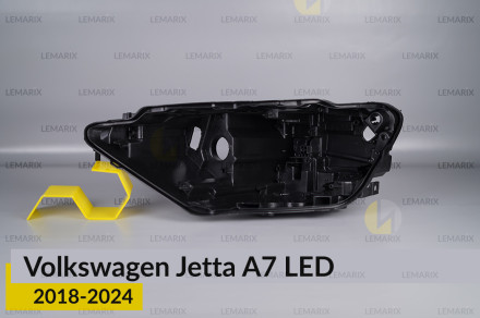 Корпус фари VW Volkswagen Jetta A7 LED (2018-2024) лівий