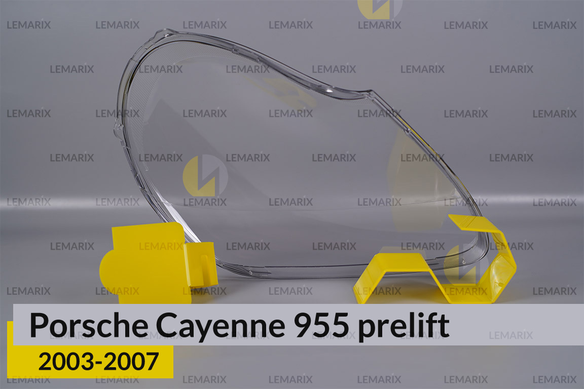 Скло фари Porsche Cayenne 955 (2003-2007) дорест ліве