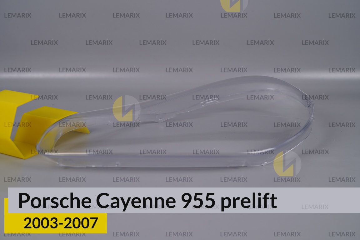 Скло фари Porsche Cayenne 955 (2003-2007) дорест ліве