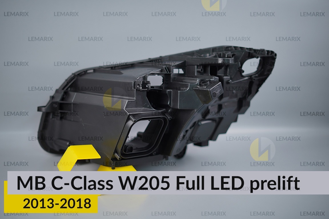 Корпус фары Mercedes-Benz C-Class W205 Full LED (2013-2018) дорест правый