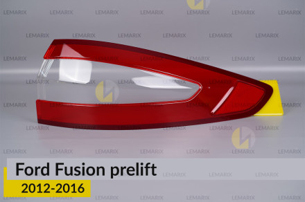 Стекло заднего фонаря внешнее в крыле Ford Fusion (2012-2016) дорест правое