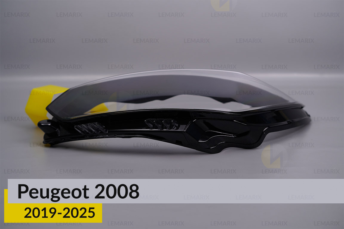 Стекло фары Peugeot 2008 (2019-2025) левое