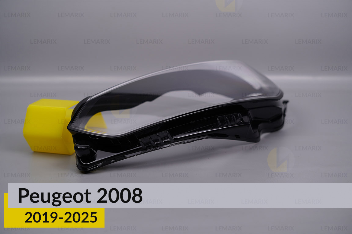 Стекло фары Peugeot 2008 (2019-2025) левое