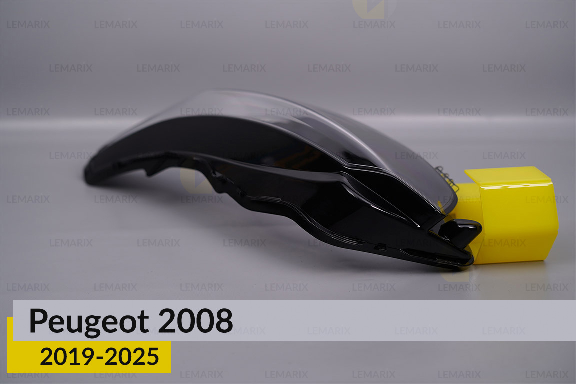 Стекло фары Peugeot 2008 (2019-2025) левое