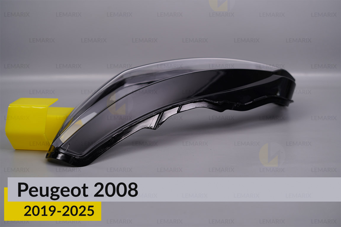Стекло фары Peugeot 2008 (2019-2025) левое