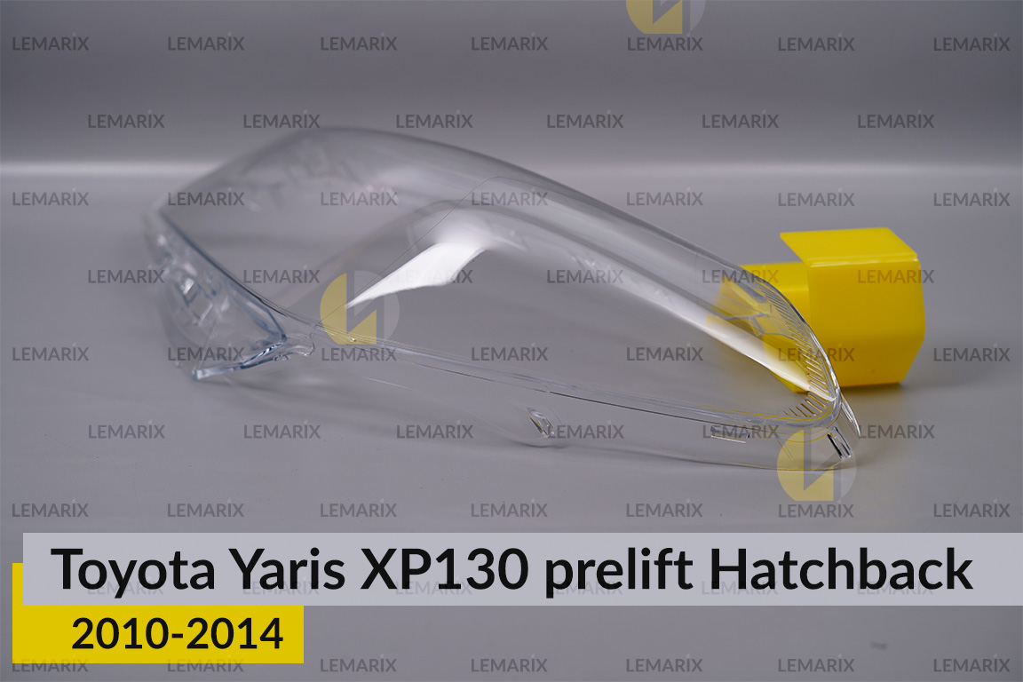 Стекло фары Toyota Yaris XP130 Hatchback (2010-2014) дорест левое