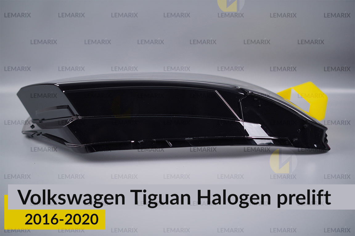 Скло фари VW Volkswagen Tiguan Halogen (2016-2020) дорест праве