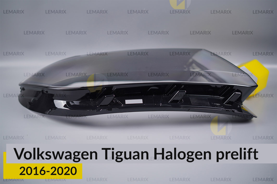 Скло фари VW Volkswagen Tiguan Halogen (2016-2020) дорест праве
