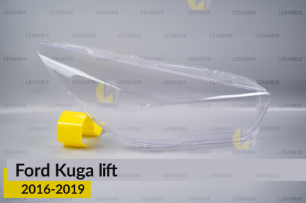 Скло фари Ford Kuga (2016-2019) рест праве