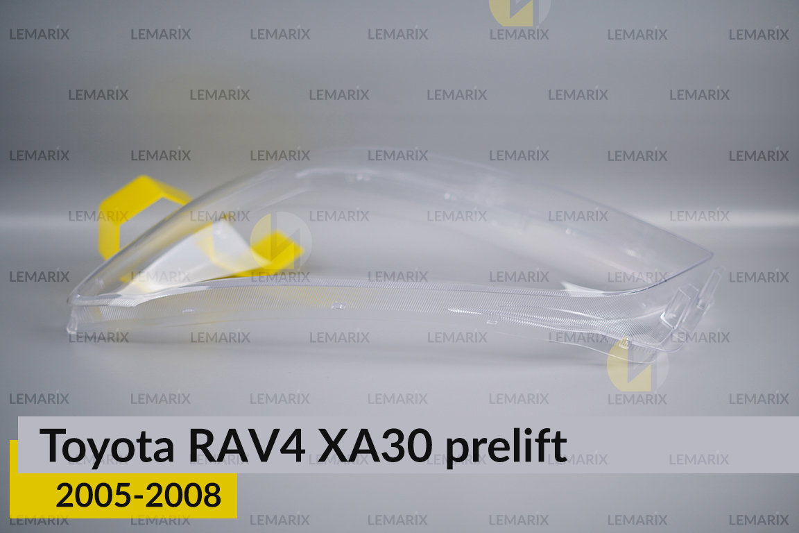 Стекло фары Toyota RAV4 XA30 (2005-2008) дорест левое