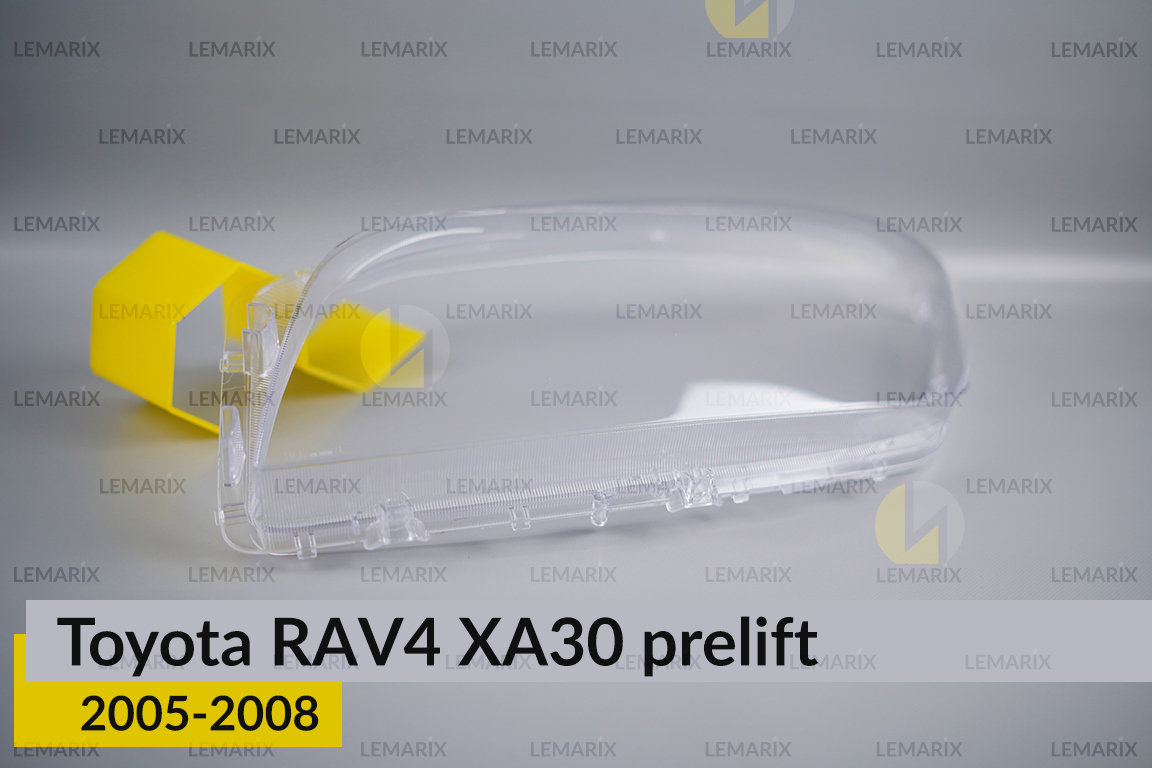 Стекло фары Toyota RAV4 XA30 (2005-2008) дорест левое