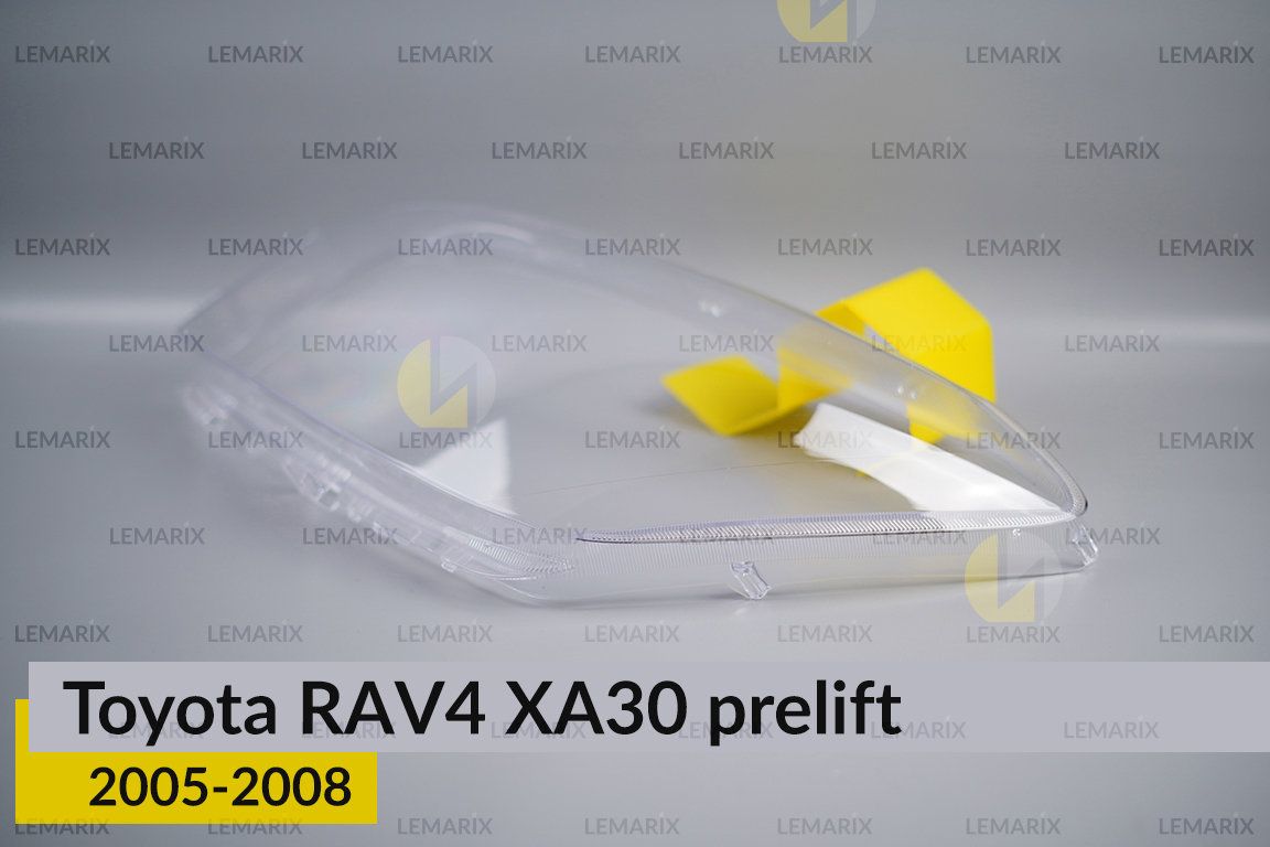 Стекло фары Toyota RAV4 XA30 (2005-2008) дорест левое