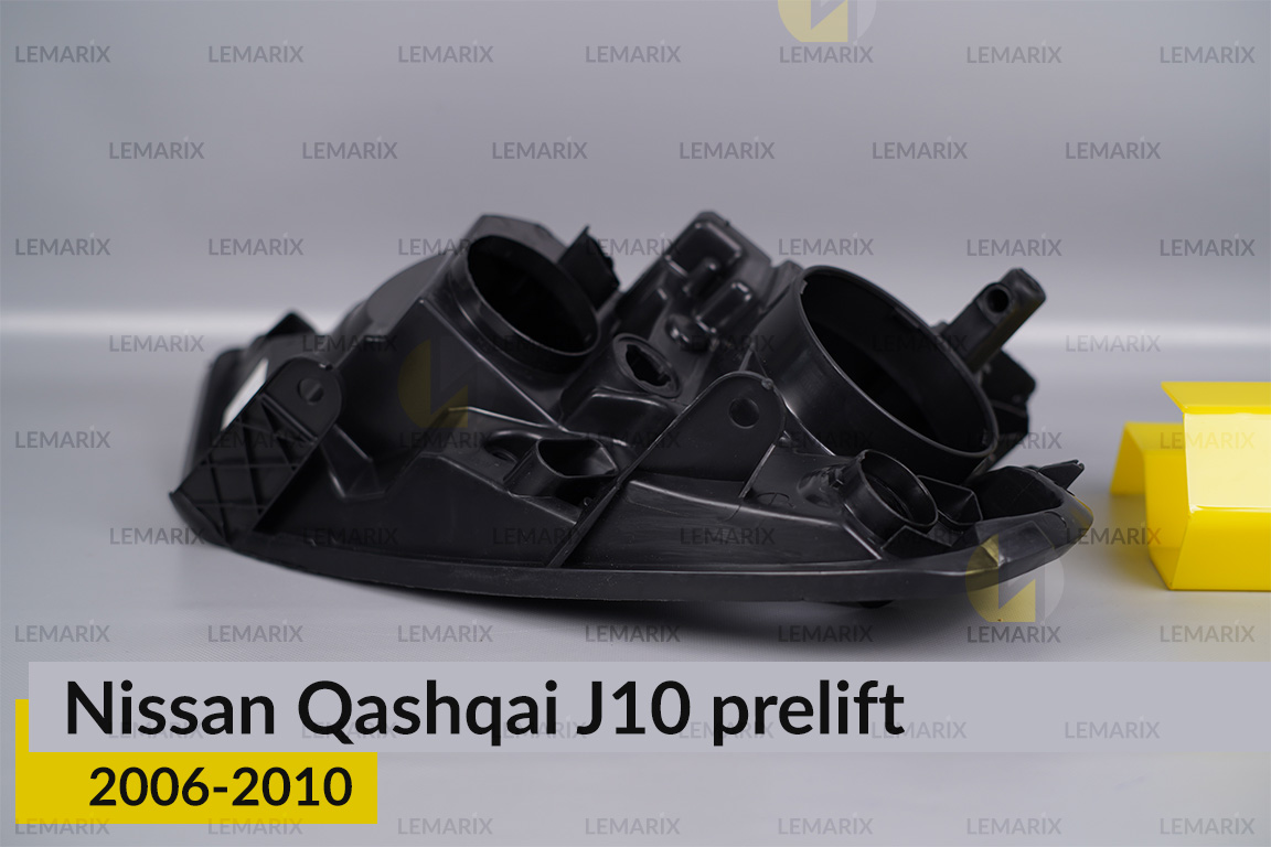 Корпус фари Nissan Qashqai J10 (2006-2010) дорест лівий