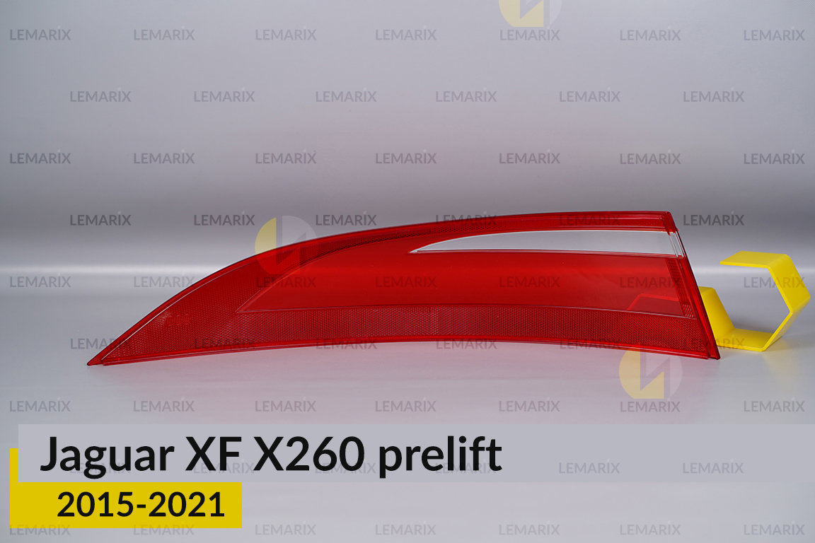 Скло заднього ліхтаря зовнішнє в крилі Jaguar XF X260 (2015-2021) дорест праве