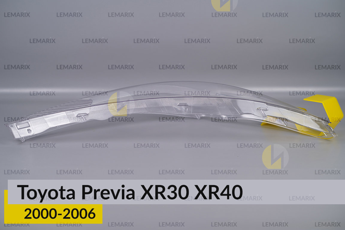 Скло фари Toyota Previa XR30 XR40 (2000-2006) праве