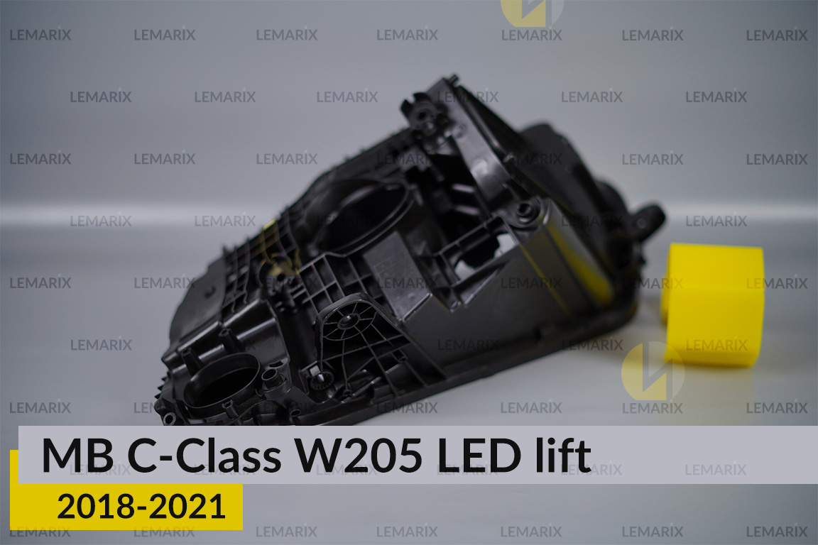 Корпус фары Mercedes-Benz C-Class W205 LED (2018-2021) рест правый