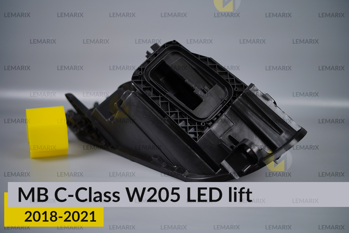 Корпус фары Mercedes-Benz C-Class W205 LED (2018-2021) рест правый