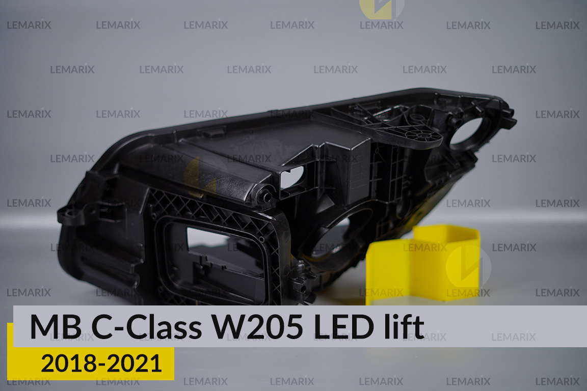 Корпус фары Mercedes-Benz C-Class W205 LED (2018-2021) рест правый