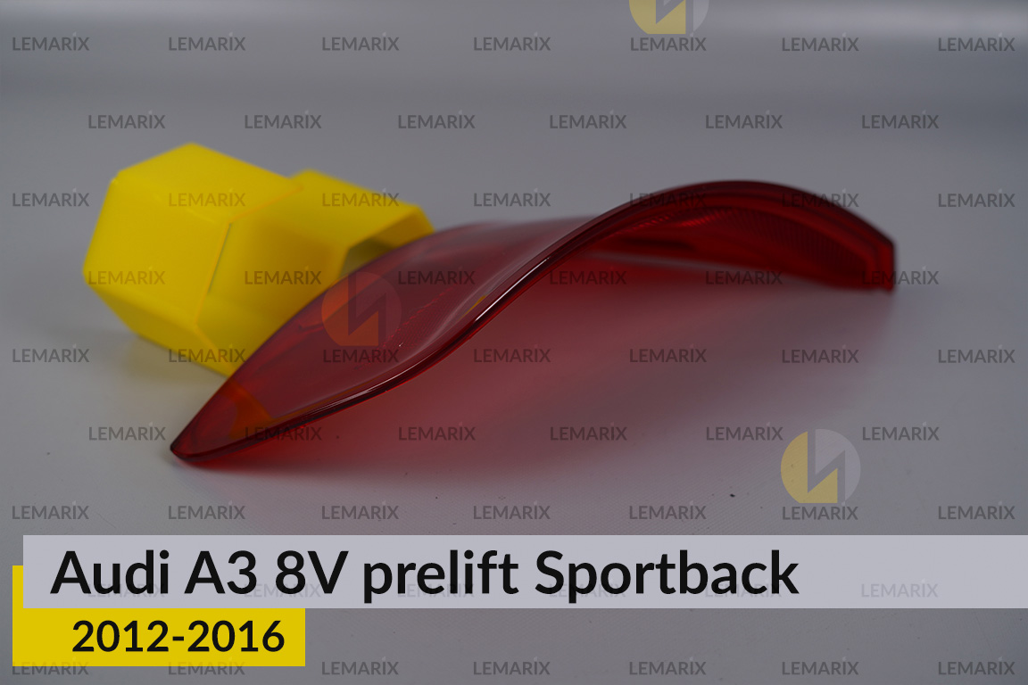 Стекло заднего фонаря внешнее в крыле Audi A3 8V Sportback (2012-2016) дорест левое