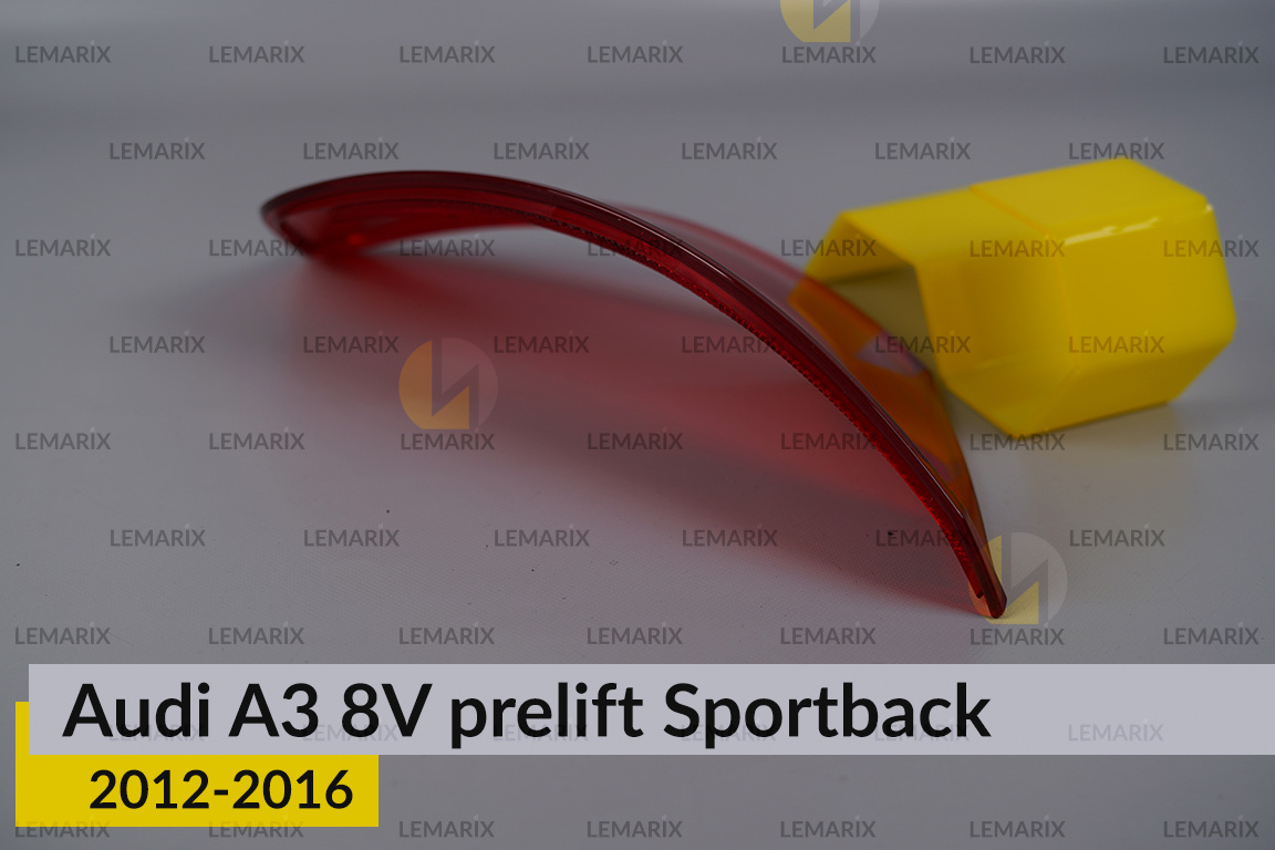 Стекло заднего фонаря внешнее в крыле Audi A3 8V Sportback (2012-2016) дорест левое