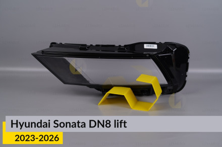 Стекло фары Hyundai Sonata DN8 (2023-2026) рест левое