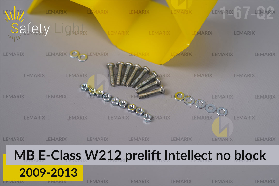 Переходная рамка для Mercedes-Benz E-Class W212 Intellect no block (2009-2013) дорест