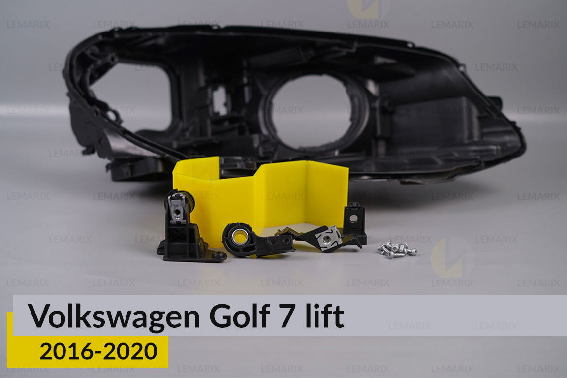 Ремкомплект кріплення корпуса фар VW Volkswagen Golf 7 (2016-2020) рест правий – 4 од.