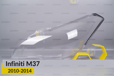 Стекло фары Infiniti M37 (2010-2014) левое