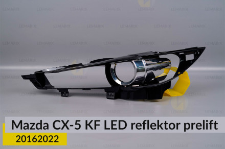 Декоративна маска рефлектора Mazda CX-5 KF LED рефлектор (2016-2022) дорест ліва