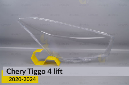 Скло фари Chery Tiggo 4 (2020-2024) рест праве