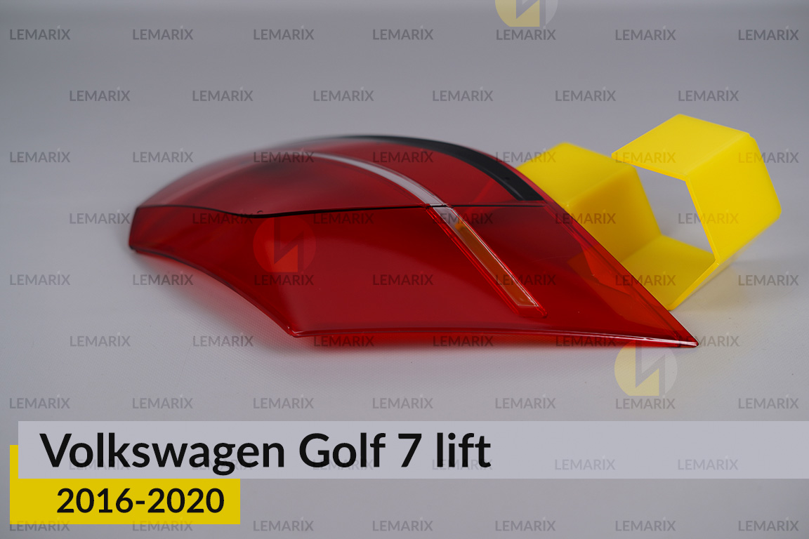 Стекло заднего фонаря внешнее в крыле VW Volkswagen Golf 7 (2016-2020) рест левое
