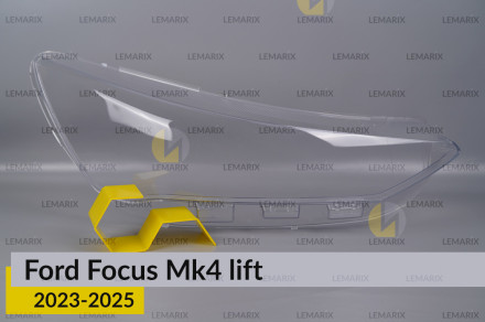Скло фари Ford Focus Mk4 (2023-2025) рест праве