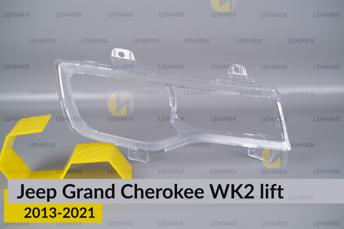 Декоративная прозрачная маска Jeep Grand Cherokee WK2 (2013-2021) рест правая