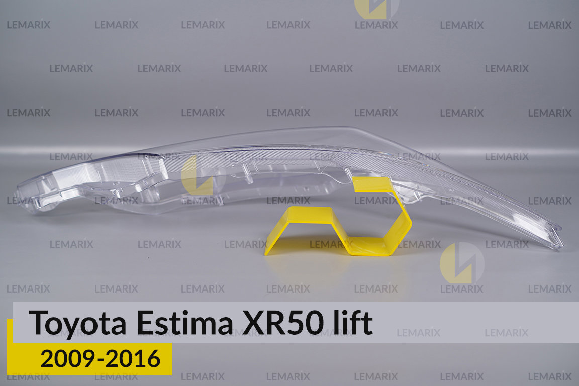 Скло фари Toyota Estima XR50 (2009-2016) рест праве