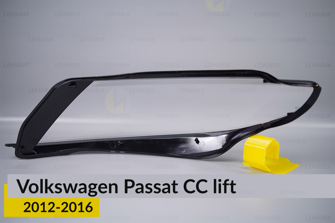 Скло фари VW Volkswagen Passat CC (2012-2016) рест праве