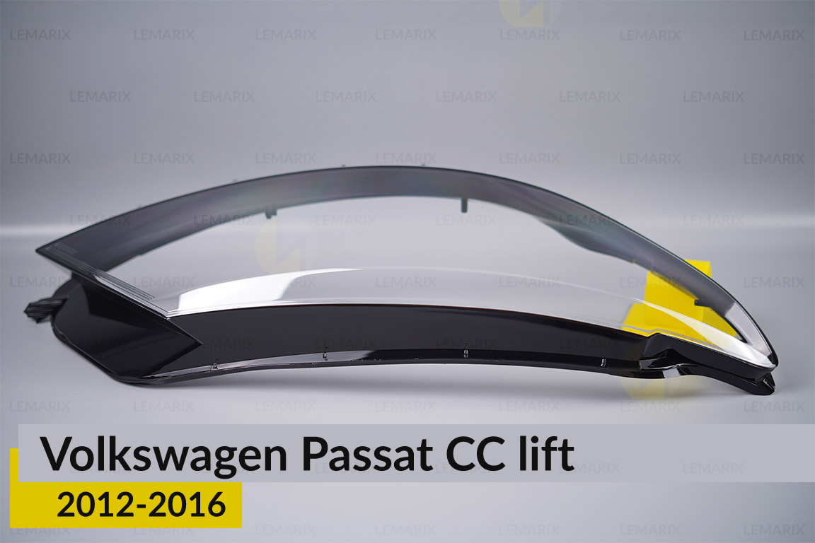 Скло фари VW Volkswagen Passat CC (2012-2016) рест праве