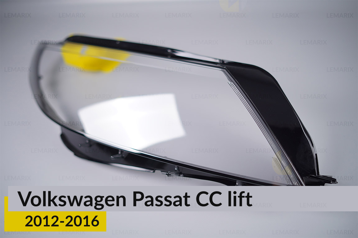 Скло фари VW Volkswagen Passat CC (2012-2016) рест праве