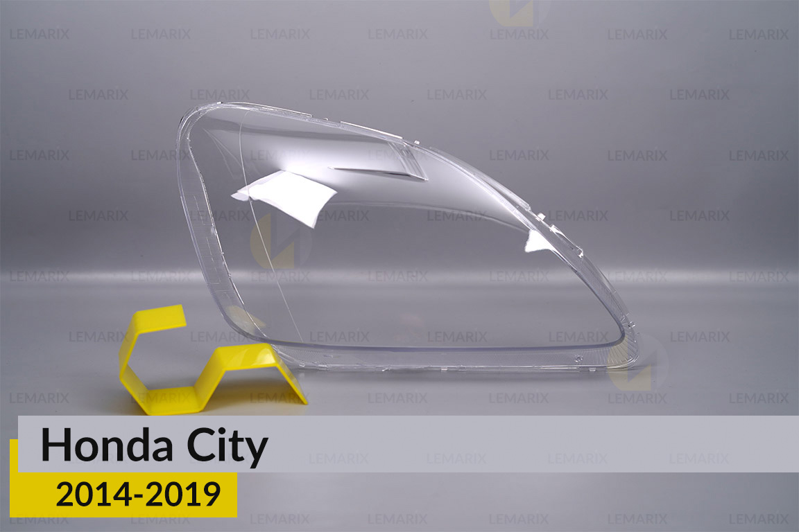 Стекло фары Honda City (2014-2019) правое