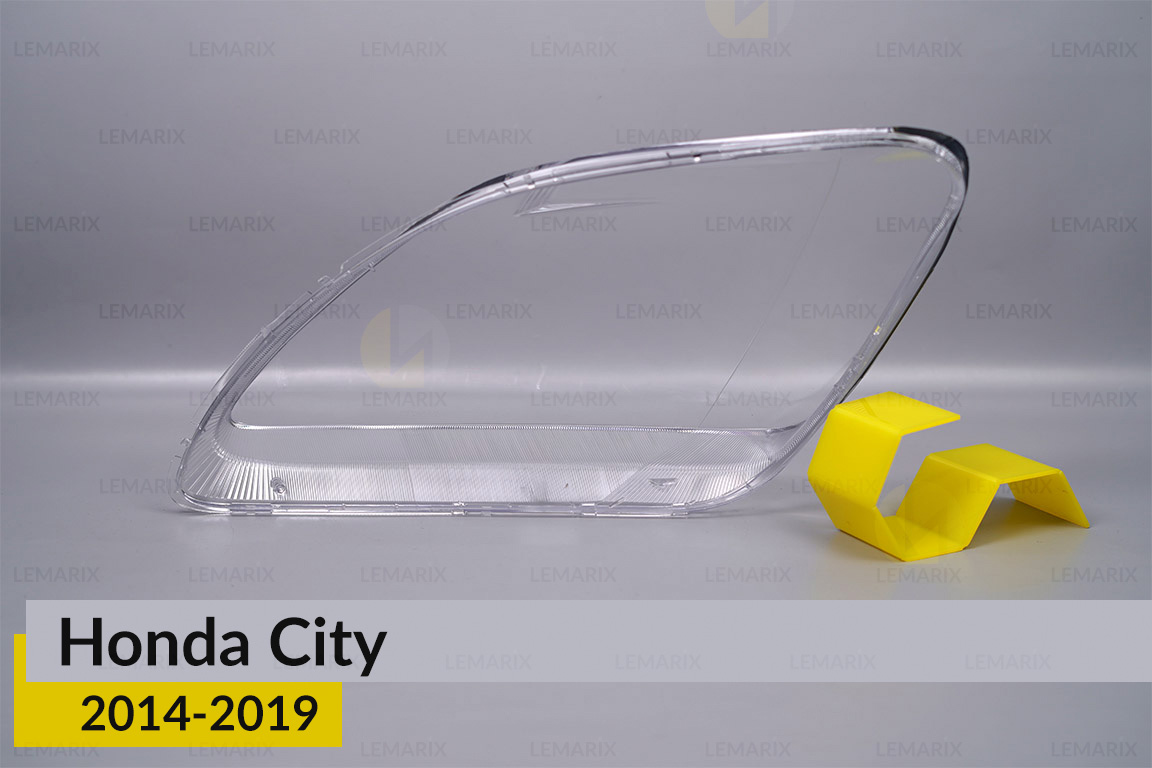 Скло фари Honda City (2014-2019) праве